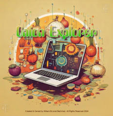 "Onion Explorer" by WilServ5/Dr. Lionel Bachman. All Rights Reserved 2024. Please contact image owner for permission to use - wilserv5@gmail.com.